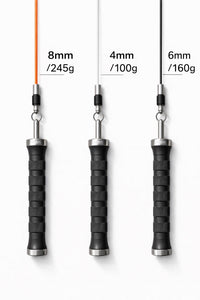 Trinity heavy rope set of 3 cables for skipping endurance