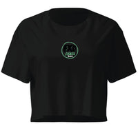 Black FXD Crop Women's Crop Top