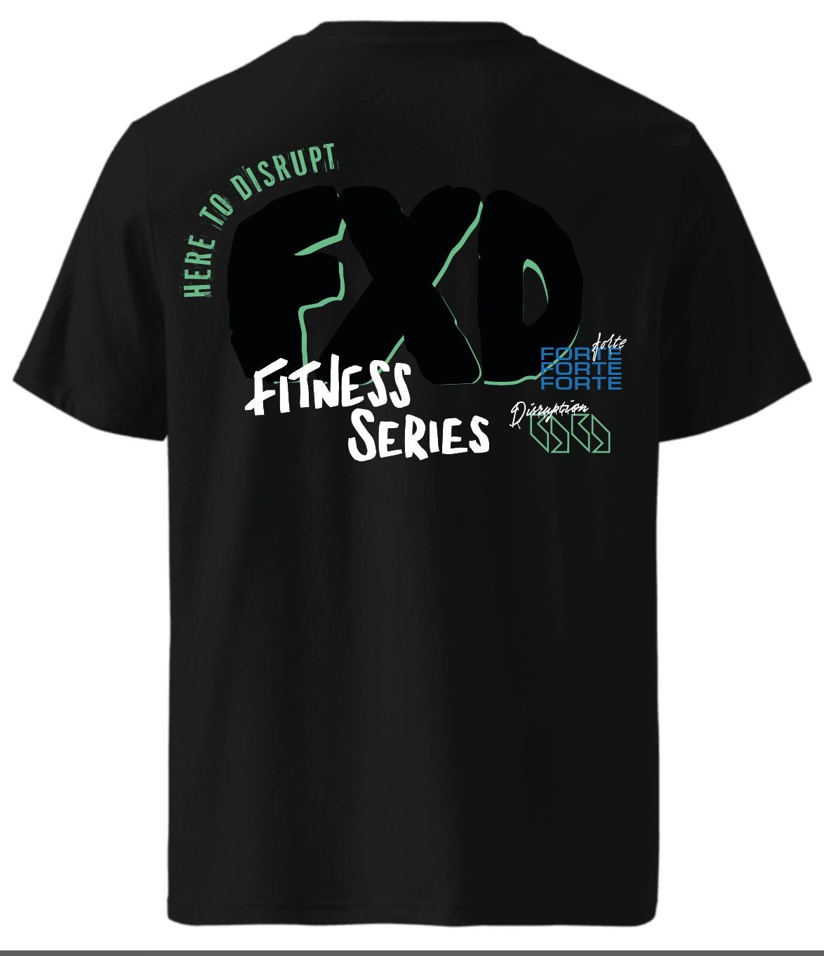 Black FXD Fitness Series Tee Unisex